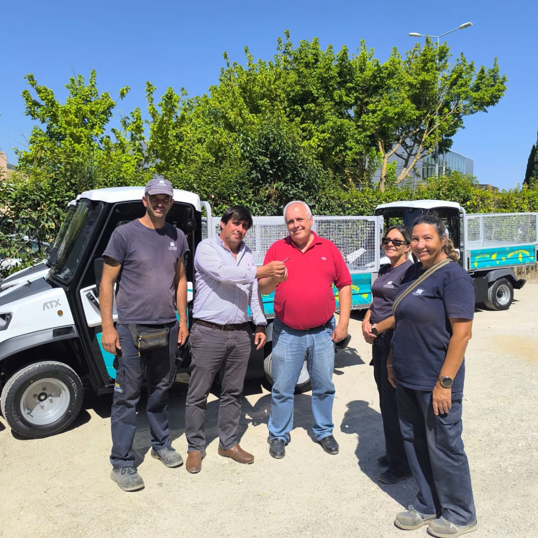  Viaturas 100% elétricas para o Setor dos Jardins e Limpeza Urbana