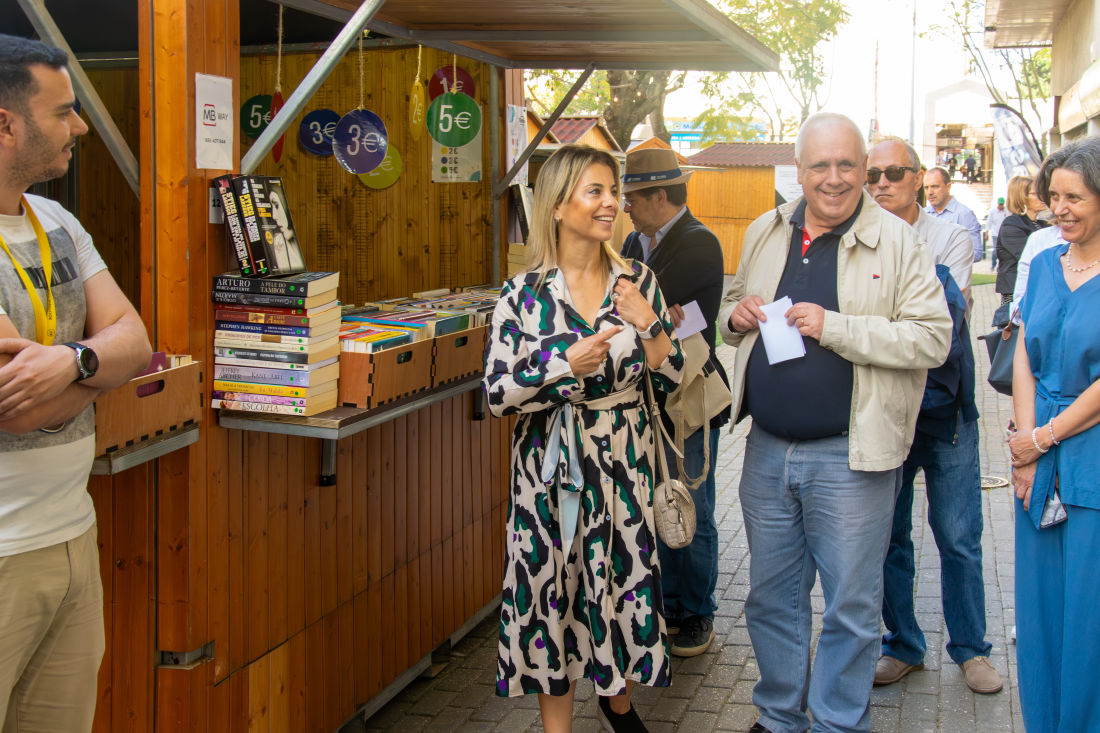 Imagem da Festa do Livro da freguesia de Loures