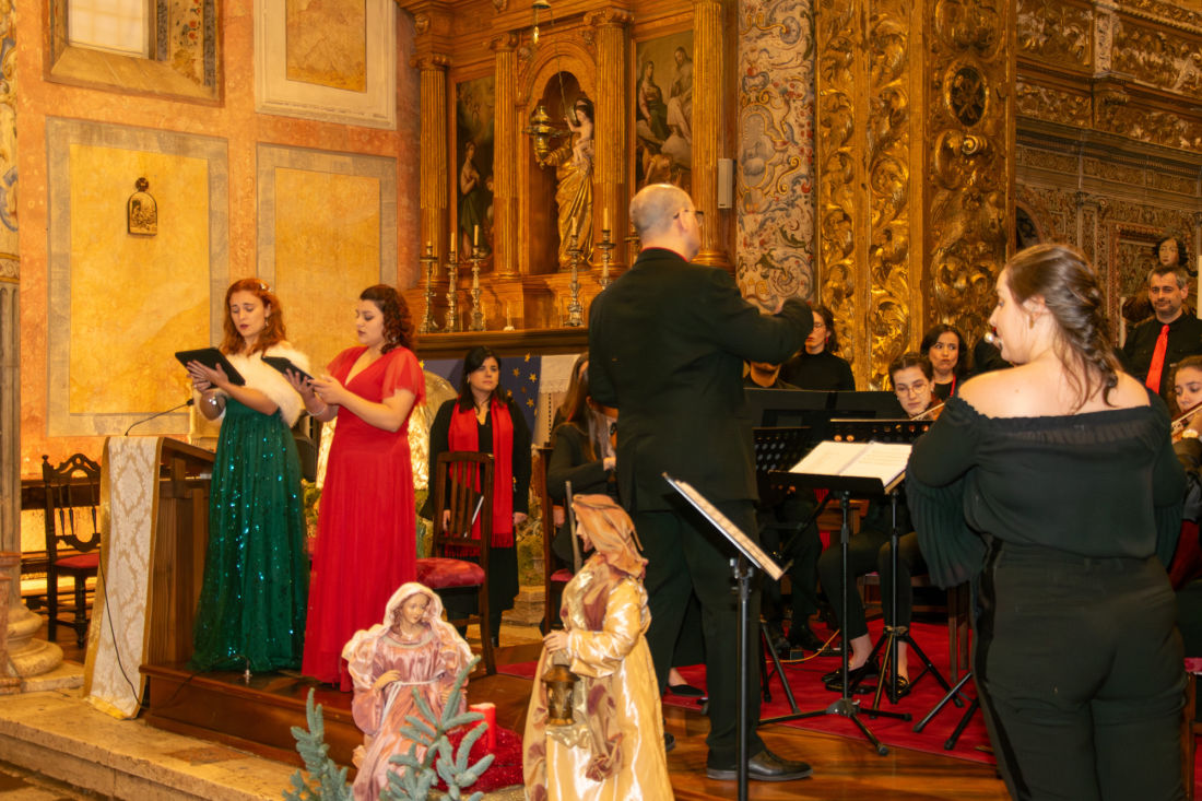 Imagem do concerto de Natal 2023